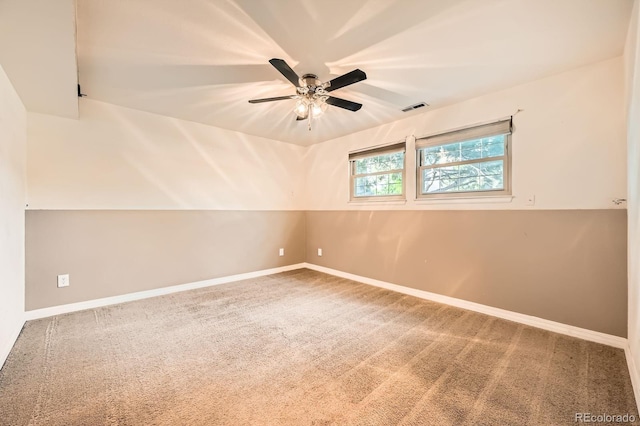4049 S Nucla Way, Aurora, CO 80013 - carpeted empty room with ceiling fan and baseboards
