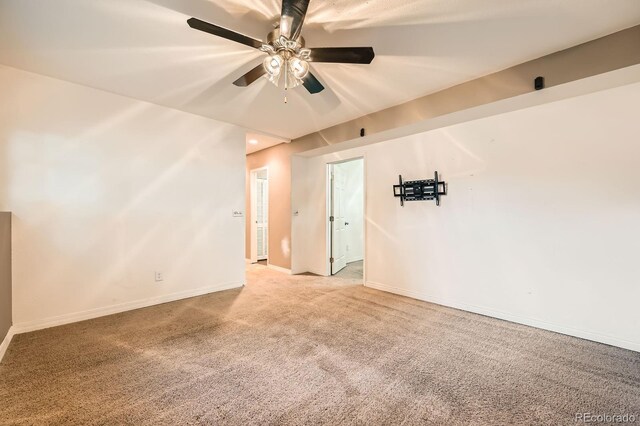 4049 S Nucla Way, Aurora, CO 80013 - spare room featuring light colored carpet and a ceiling fan