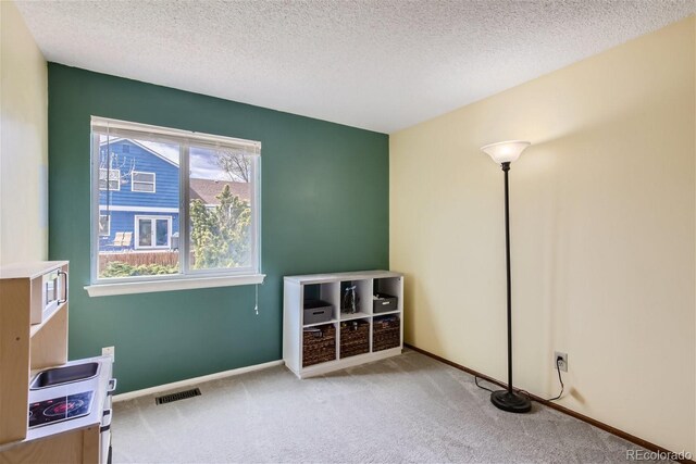 6057 S Pierson St, Littleton, CO 80127 - carpeted spare room with a textured ceiling and baseboards