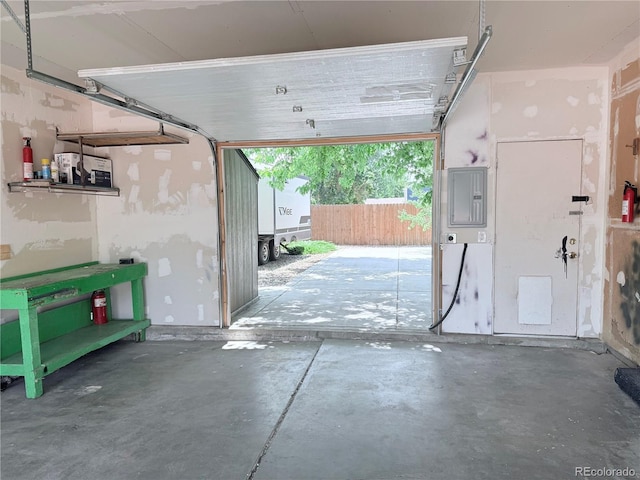 16796 E Union Ave, Aurora, CO 80015 - garage featuring electric panel