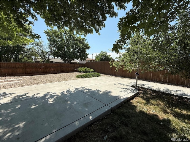 16796 E Union Ave, Aurora, CO 80015 - fenced backyard featuring a patio area