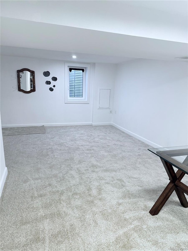 16796 E Union Ave, Aurora, CO 80015 - basement with carpet flooring and baseboards