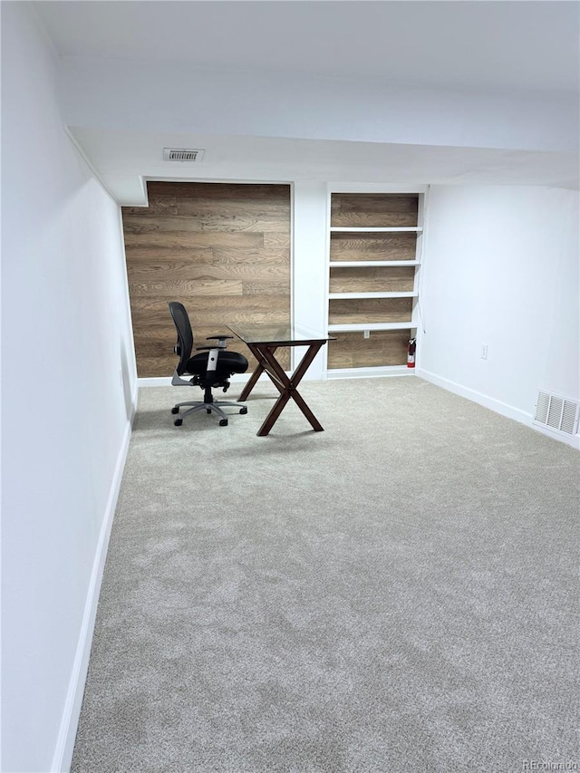 16796 E Union Ave, Aurora, CO 80015 - carpeted home office with baseboards