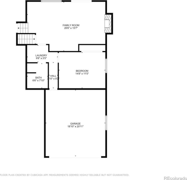 7351 S Marion St, Centennial, CO 80122 - view of floor plan / room layout