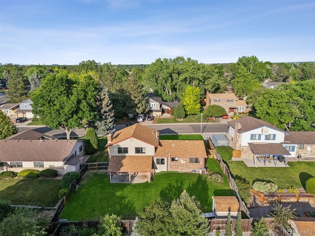 7351 S Marion St, Centennial, CO 80122 - aerial perspective of suburban area