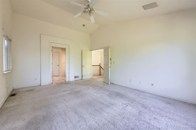 1730 Pear Ct, Brighton, CO 80601 - unfurnished bedroom with carpet floors and high vaulted ceiling