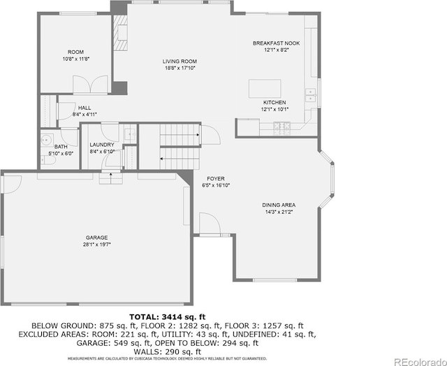 1730 Pear Ct, Brighton, CO 80601 - view of home floor plan