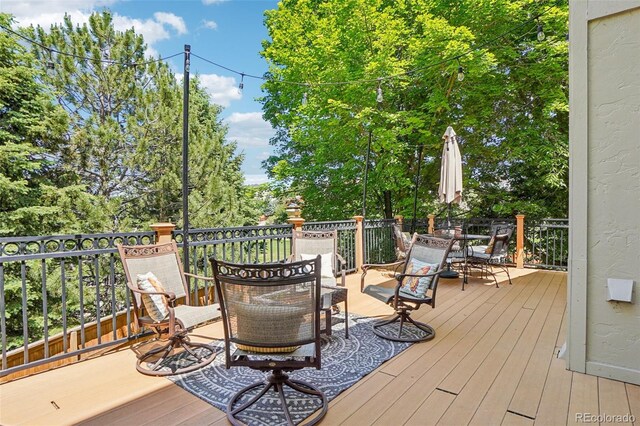 775 Poppywood Dr, Highlands Ranch, CO 80126 - deck with outdoor dining space