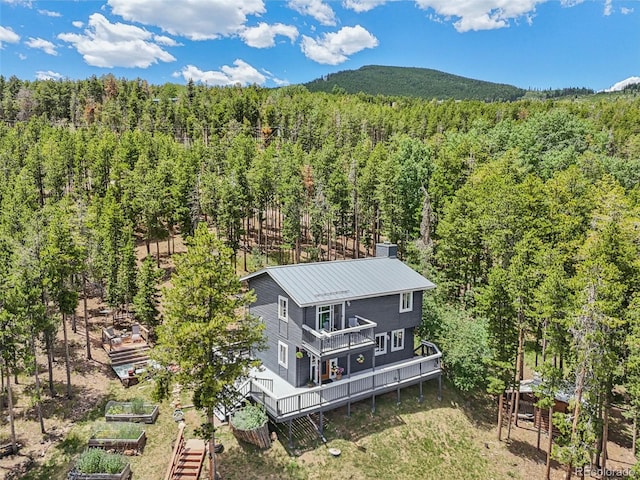 150 Cedar Rd, Evergreen, CO 80439 - view of subject property with a forest