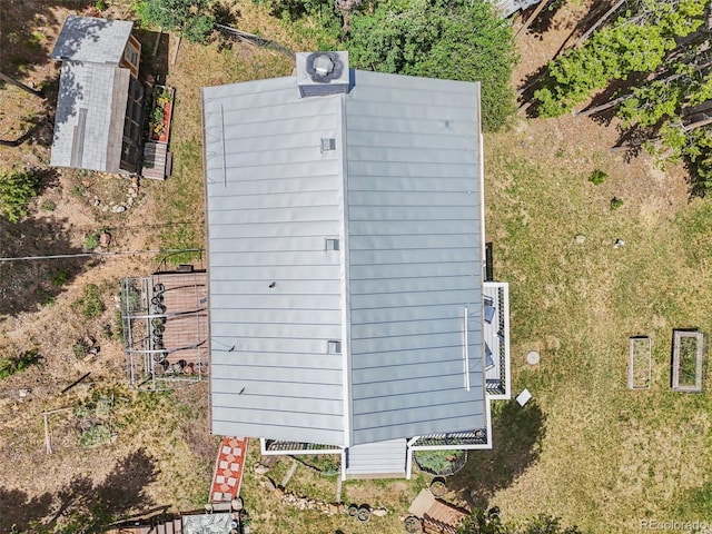 150 Cedar Rd, Evergreen, CO 80439 - view from above of property