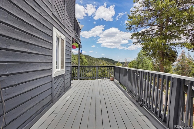 150 Cedar Rd, Evergreen, CO 80439 - view of deck