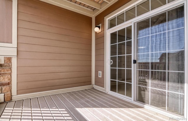 7440 S Blackhawk St Unit 12-204, Englewood, CO 80112 - view of wooden deck