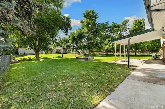 5193 Zinnia St, Arvada, CO 80002 - view of yard featuring a patio