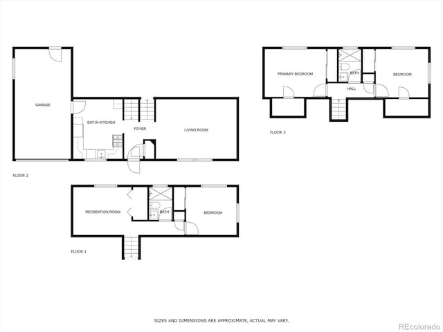 5193 Zinnia St, Arvada, CO 80002 - view of property floor plan
