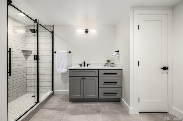 5401 E Dakota Ave Unit 22, Denver, CO 80246 - full bathroom with a shower stall and vanity