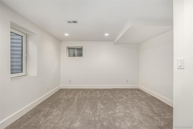 5401 E Dakota Ave Unit 22, Denver, CO 80246 - carpeted empty room with baseboards and recessed lighting