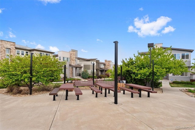 view of community with a residential view