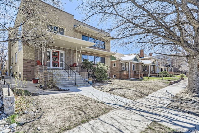 view of front of home with a porch