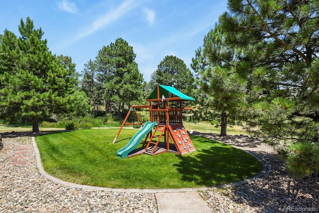 11268 Bell Cross Cir, Parker, CO 80138 - community playground featuring a lawn
