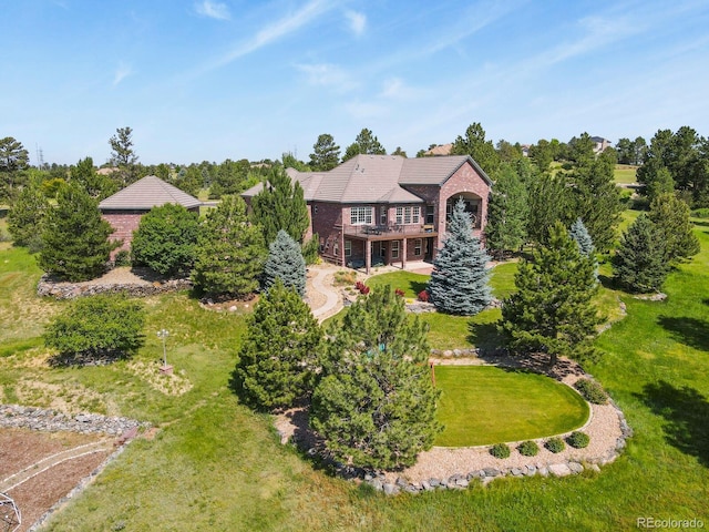 11268 Bell Cross Cir, Parker, CO 80138 - view from above of property featuring a tree filled landscape