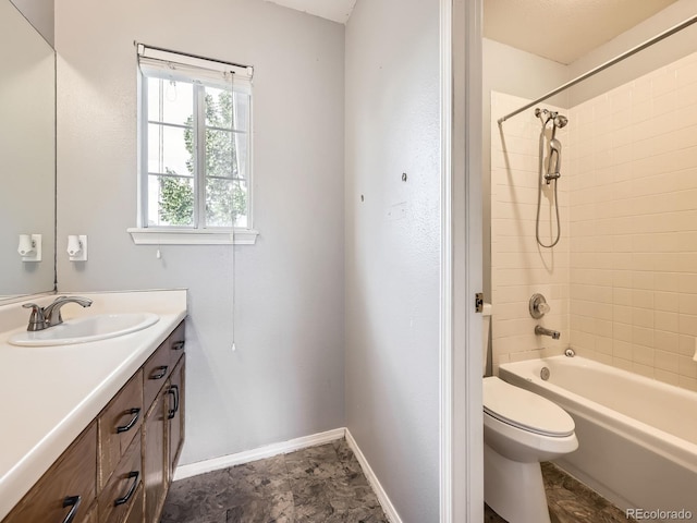 5154 E 126th Ct, Thornton, CO 80241 - bathroom with vanity and bathtub / shower combination