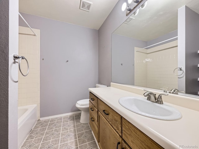 5154 E 126th Ct, Thornton, CO 80241 - bathroom with vanity and shower / bath combination
