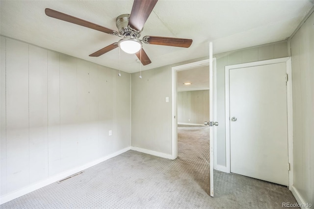 524 N 4th Ave, Sterling, CO 80751 - unfurnished room featuring carpet, ceiling fan, and baseboards