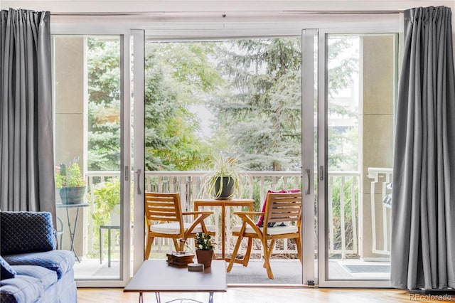 111 S Monroe St Unit B106, Denver, CO 80209 - doorway featuring healthy amount of natural light