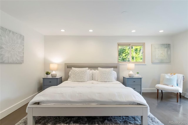 6581 E Heritage Pl, Englewood, CO 80111 - bedroom featuring wood finished floors and recessed lighting