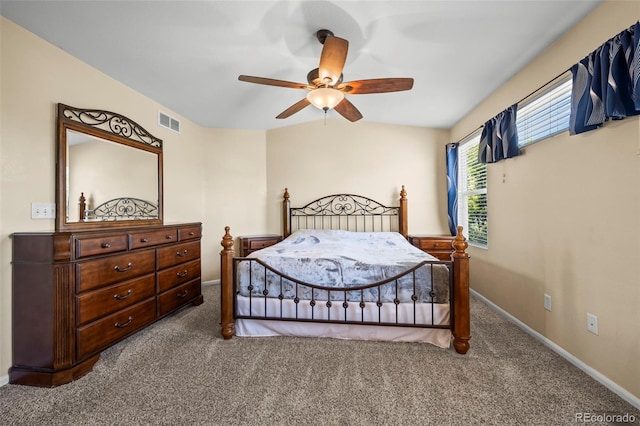 12961 Monaco Way, Thornton, CO 80602 - bedroom with carpet and ceiling fan