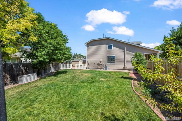 12961 Monaco Way, Thornton, CO 80602 - back of property featuring a fenced backyard