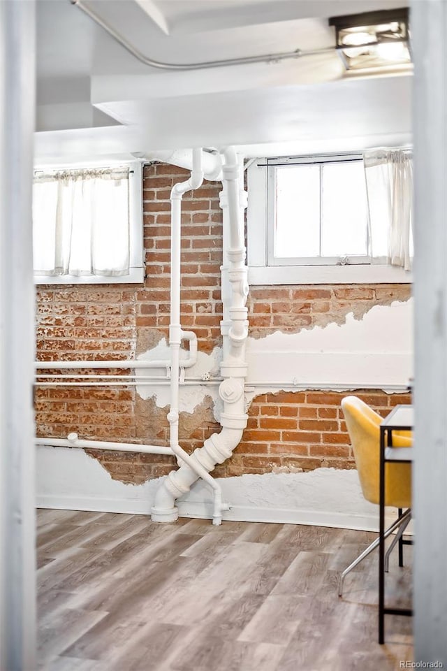 room details featuring wood-type flooring