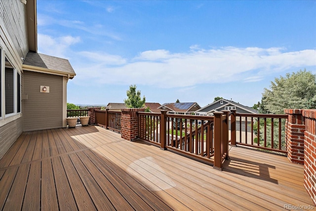 22873 E David Pl, Aurora, CO 80016 - view of wooden terrace