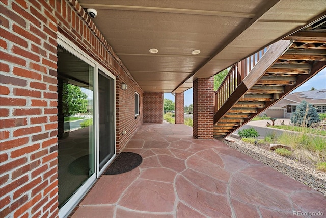22873 E David Pl, Aurora, CO 80016 - view of patio / terrace with stairs