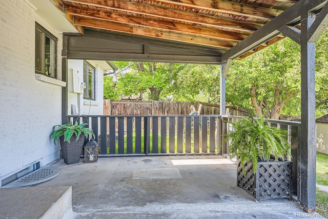 view of patio / terrace