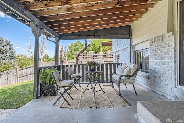 view of patio / terrace