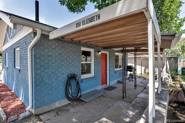 3151 N Elizabeth St, Denver, CO 80205 - view of patio featuring a grill