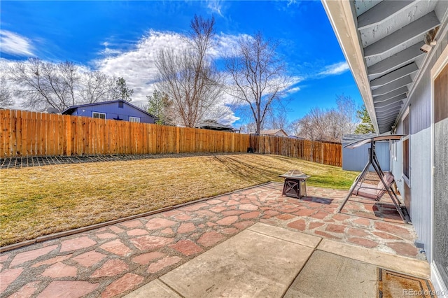 1786 Wintergreen Pl, Loveland, CO 80537 - view of patio / terrace featuring a fenced backyard