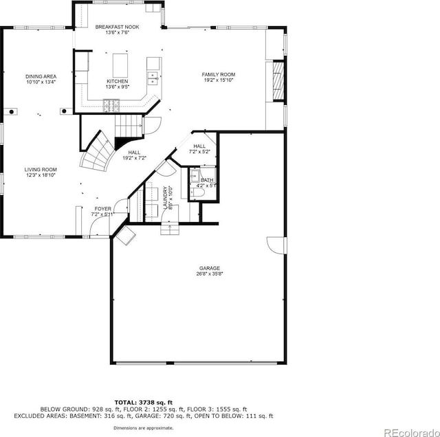 9249 Fox Fire Dr, Highlands Ranch, CO 80129 - view of home floor plan