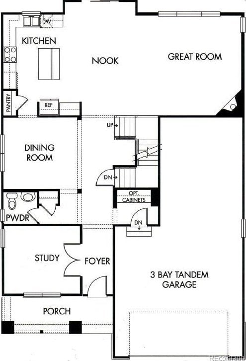 3823 Horiuchi St, Brighton, CO 80601 - floor plan / room layout