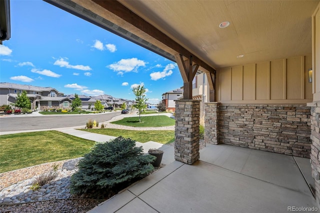 9510 Orion Way, Arvada, CO 80007 - view of patio featuring a residential view