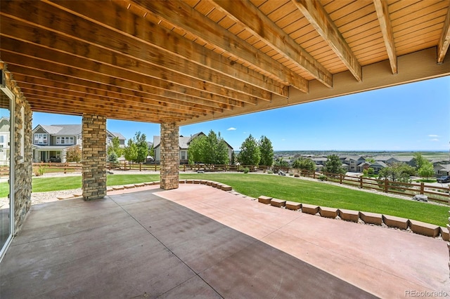 9510 Orion Way, Arvada, CO 80007 - view of patio / terrace featuring a residential view