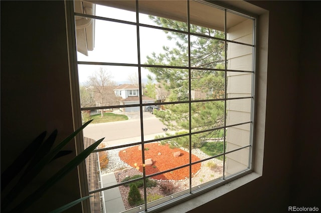 view of room details