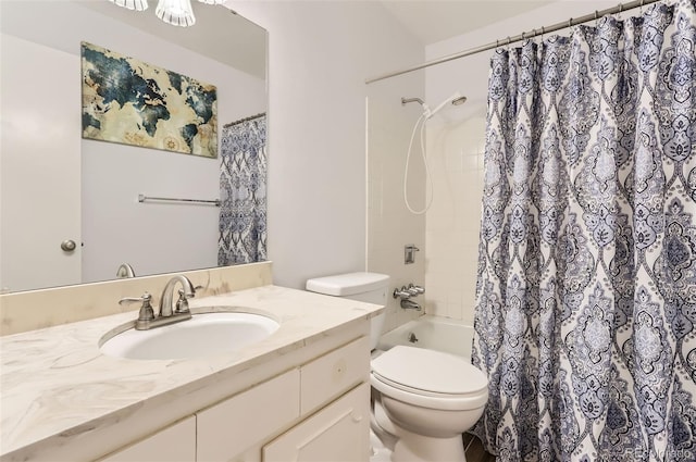8613 Santa Fe Dr, Thornton, CO 80260 - bathroom with vanity, toilet, and shower / tub combo