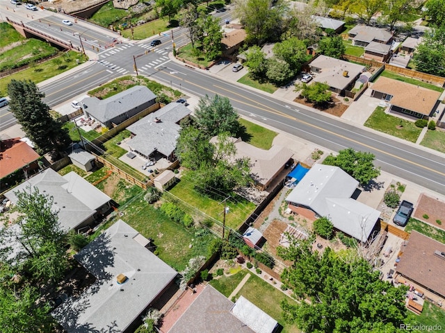5920 Garrison St, Arvada, CO 80004 - aerial view of property's location featuring nearby suburban area