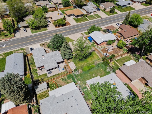 5920 Garrison St, Arvada, CO 80004 - aerial view of property's location featuring nearby suburban area