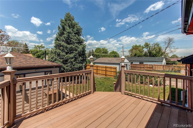 753 S Utica St, Denver, CO 80219 - view of wooden deck