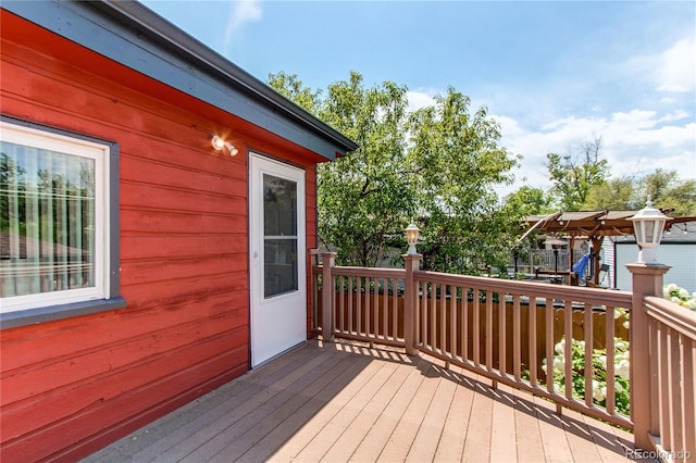 753 S Utica St, Denver, CO 80219 - view of wooden deck