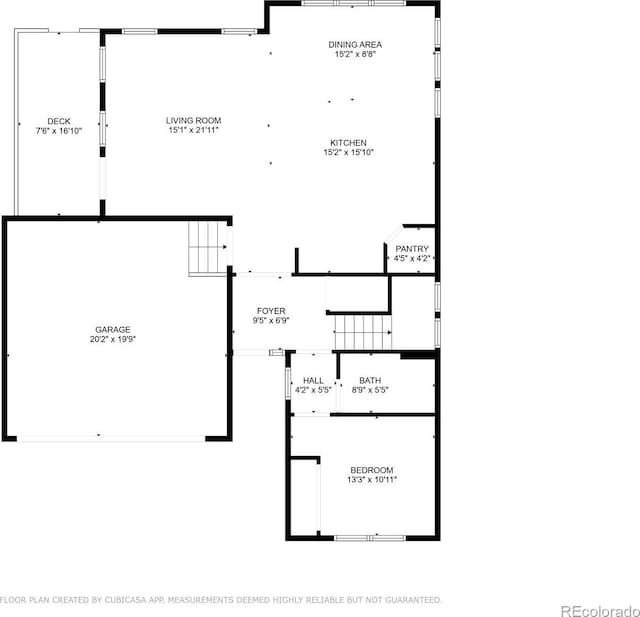 8372 Bijou Creek Ave, Littleton, CO 80125 - home floor plan