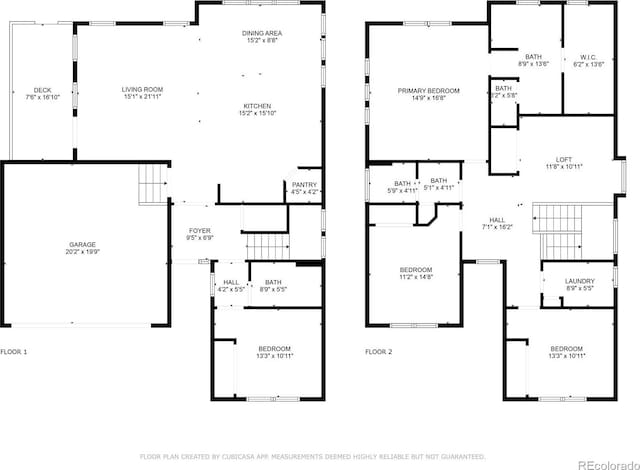 8372 Bijou Creek Ave, Littleton, CO 80125 - property floor plan